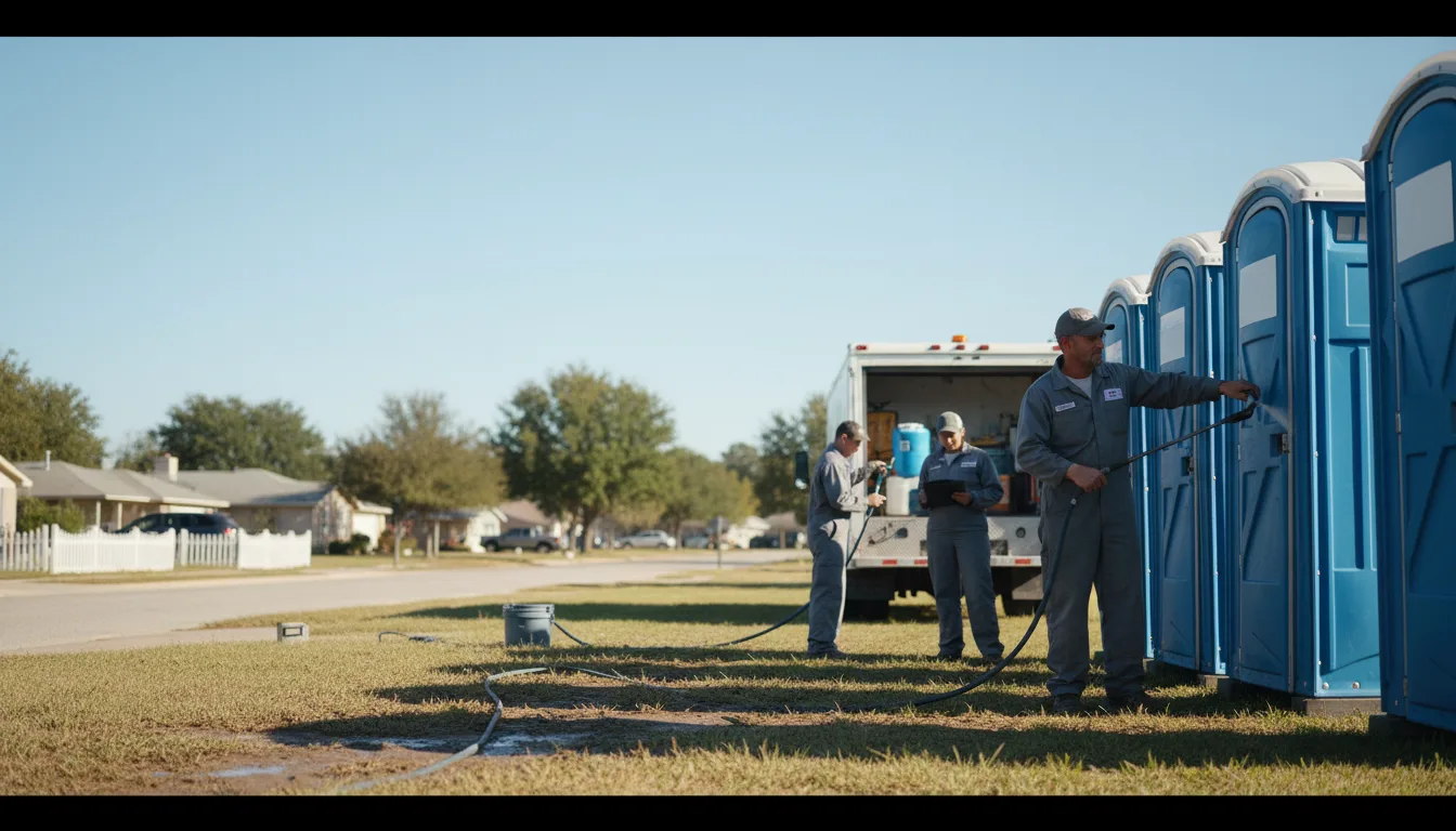 Long-Term Portable Toilet Rental in Rock Hill, SC near me